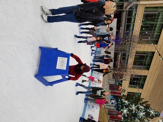 Downtown Denver outdoor rink