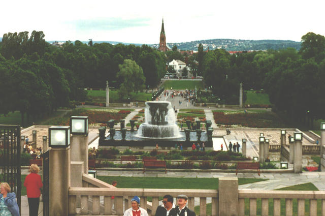 Vigeland's sculpture park in Oslo