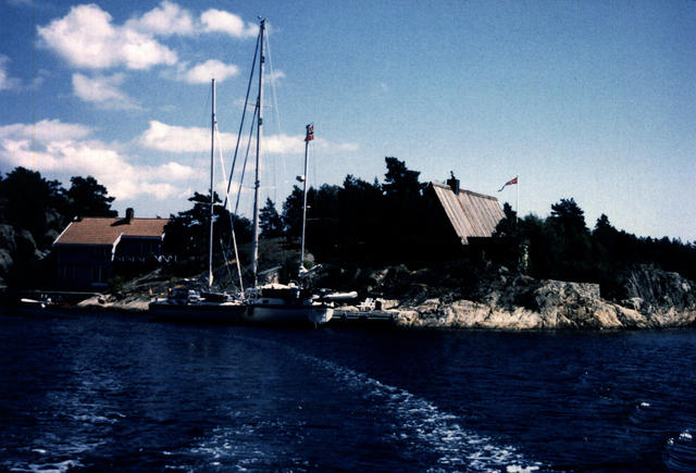 Eva and Andrea's summer home in southern Norway